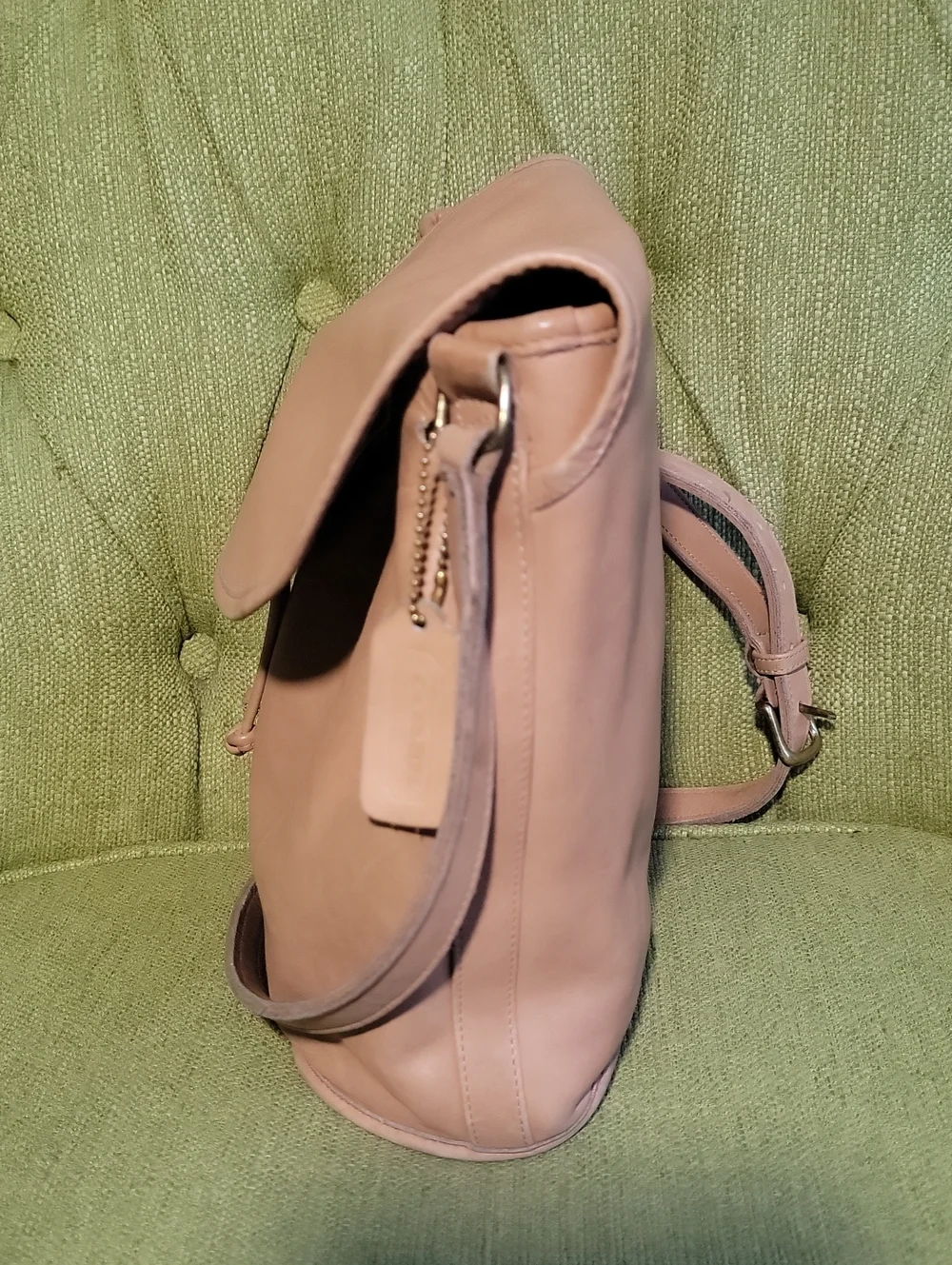 Coach Rare Vintage Bucket Leather Crossbody Bag